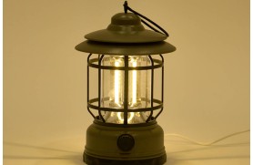Sturmlaterne mit Led