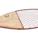Fischwanddekoration