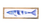 Emailliertes Blautablett