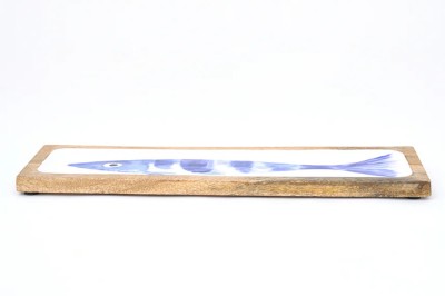 Emailliertes Blautablett