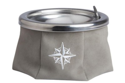 Aschenbecher grau WINDPROOF