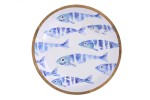 Schüssel Emaille Fischen