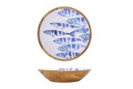 Schüssel Emaille Fisch