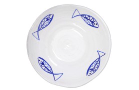 Platte mit Fischen