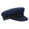 Matrosenhut aus blauem Stoff, online zu verkaufen.