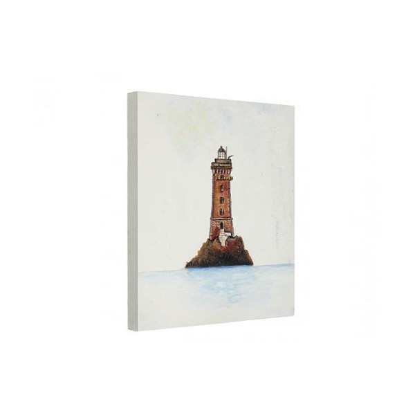 Malerei Leuchtturm "La Vieille"