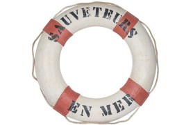 Dekorative Rettungsring "Sauveteurs"