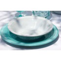 Set 6 Flacher Teller HARMONY Aqua