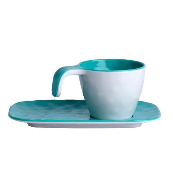 Set 6 Kaffeetasse Aqua