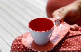 Set 6 Kaffeetasse Coral