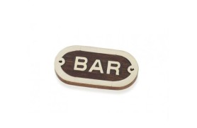 Plakette "BAR"