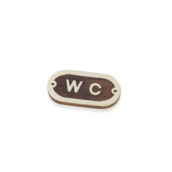 Plakette "WC" Plakette "WC"