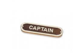 Plakette "CAPTAIN"