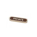 Plakette "PRIVATE"