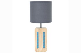 Holzlampe