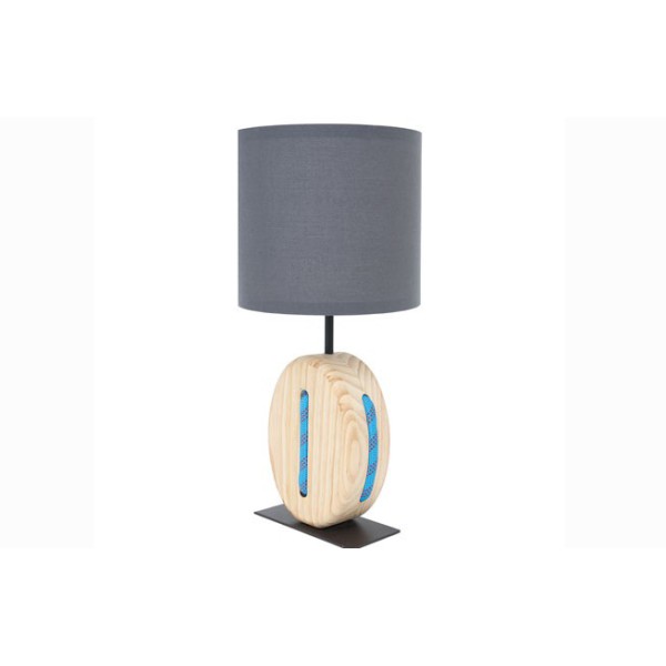 Holzlampe