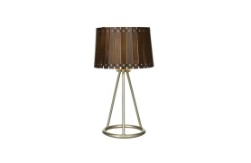 hölzerne Lampe