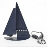 Segelbootlampe aus Metall