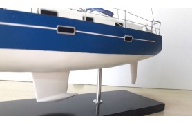 Moderne Segelboot 411