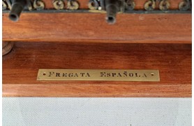 Alte spanische Fregatte